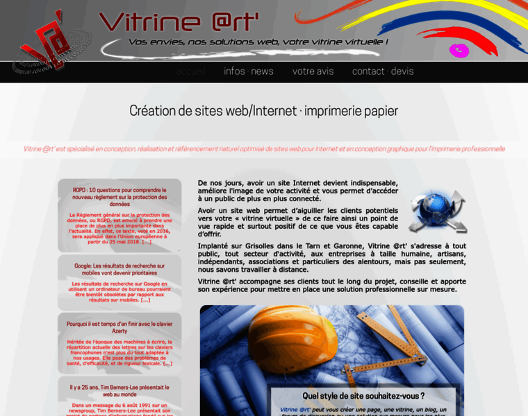 Vitrine-art.fr thumbnail