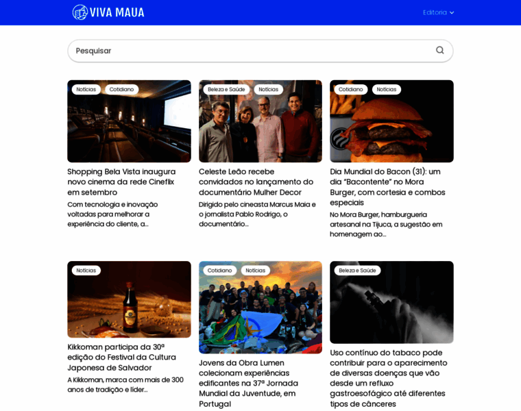 Vivacaismaua.com.br thumbnail