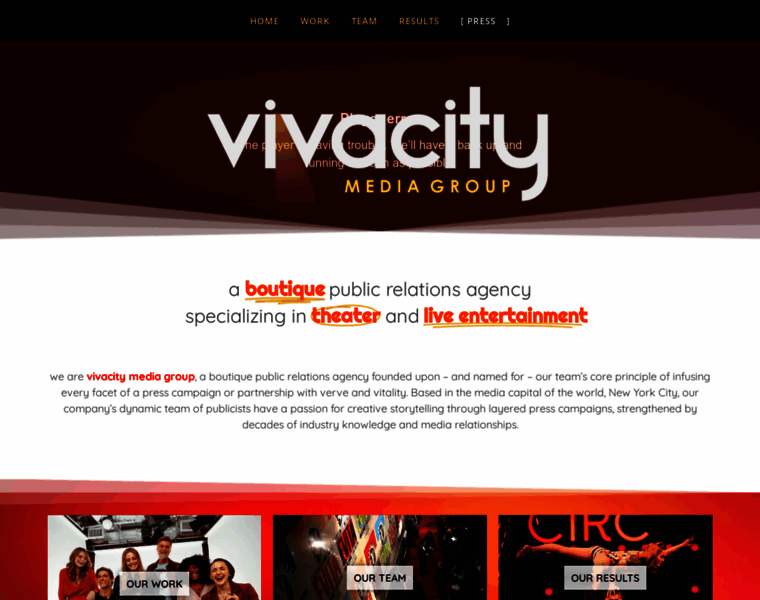 Vivacityny.com thumbnail