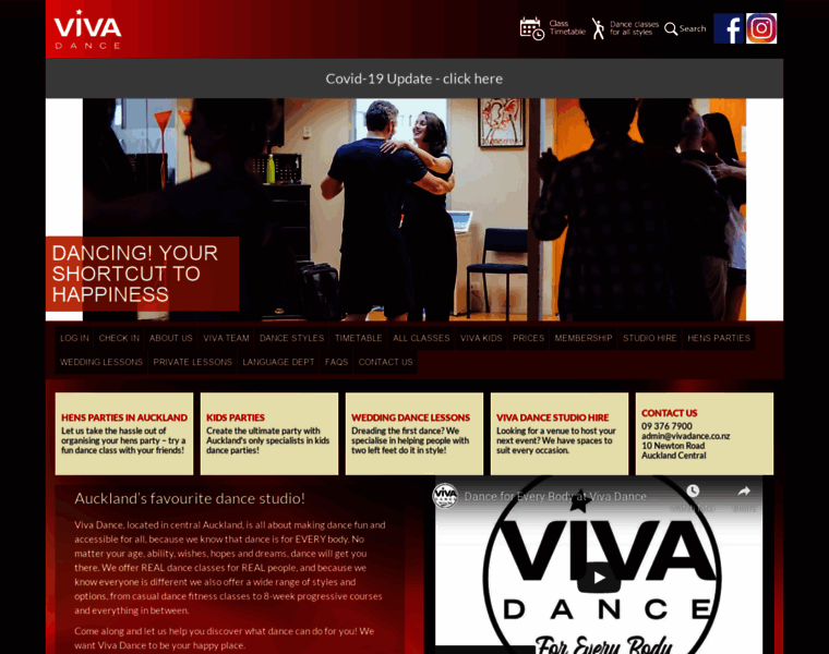 Vivadance.co.nz thumbnail