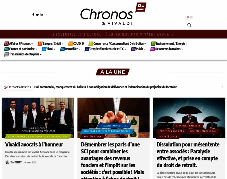 Vivaldi-chronos.com thumbnail