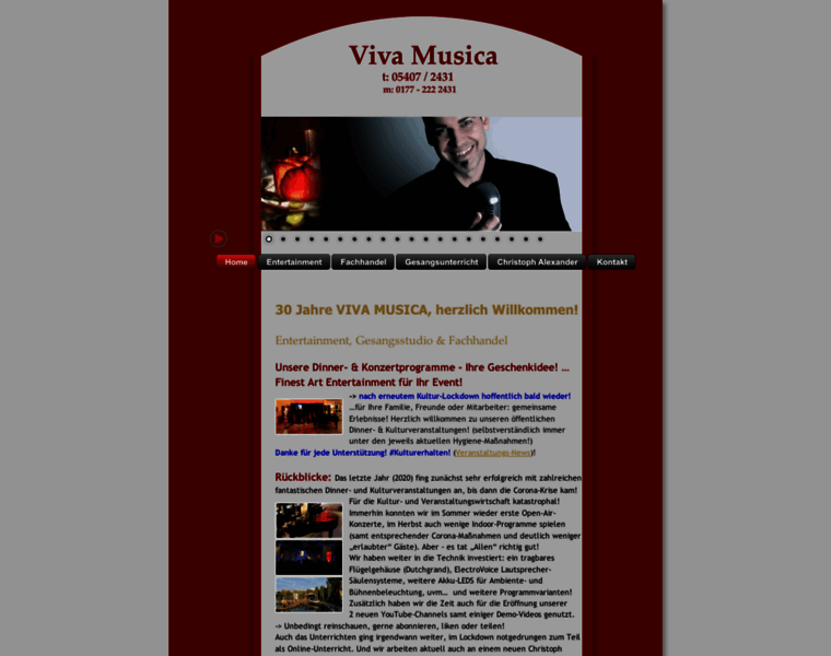 Vivamusica.de thumbnail