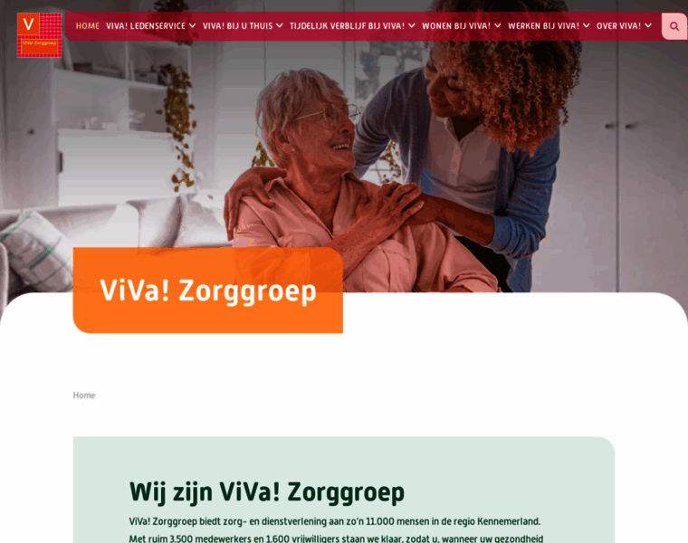 Vivazorggroep.nl thumbnail