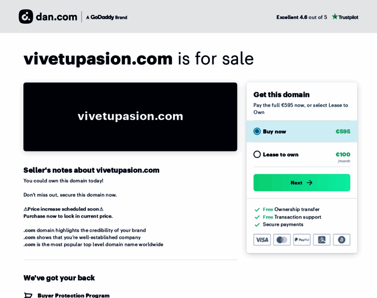 Vivetupasion.com thumbnail