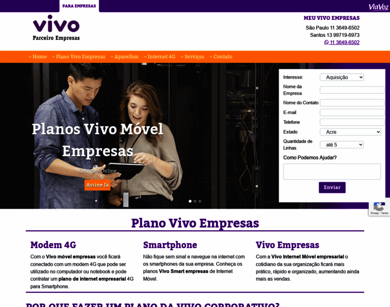 Vivomovelempresa.com.br thumbnail
