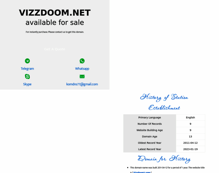 Vizzdoom.net thumbnail