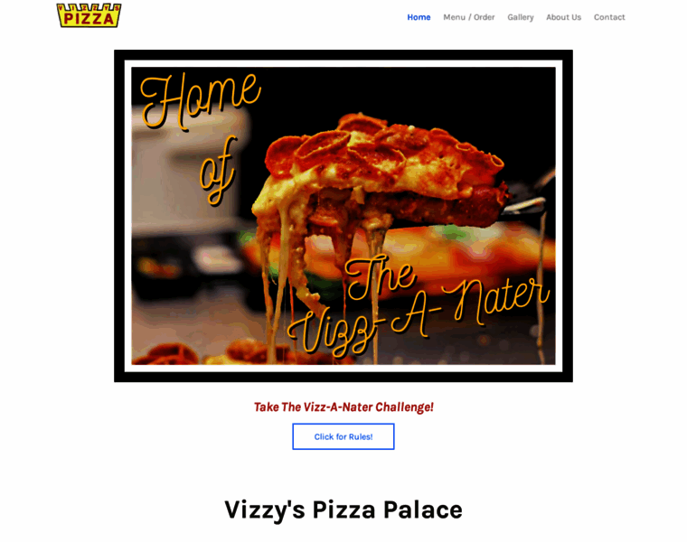 Vizzyspizza.com thumbnail