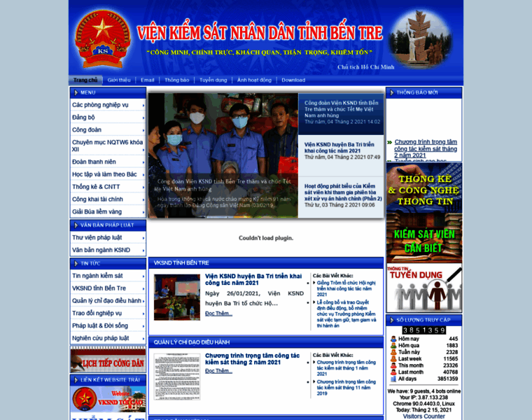 Vksbentre.gov.vn thumbnail