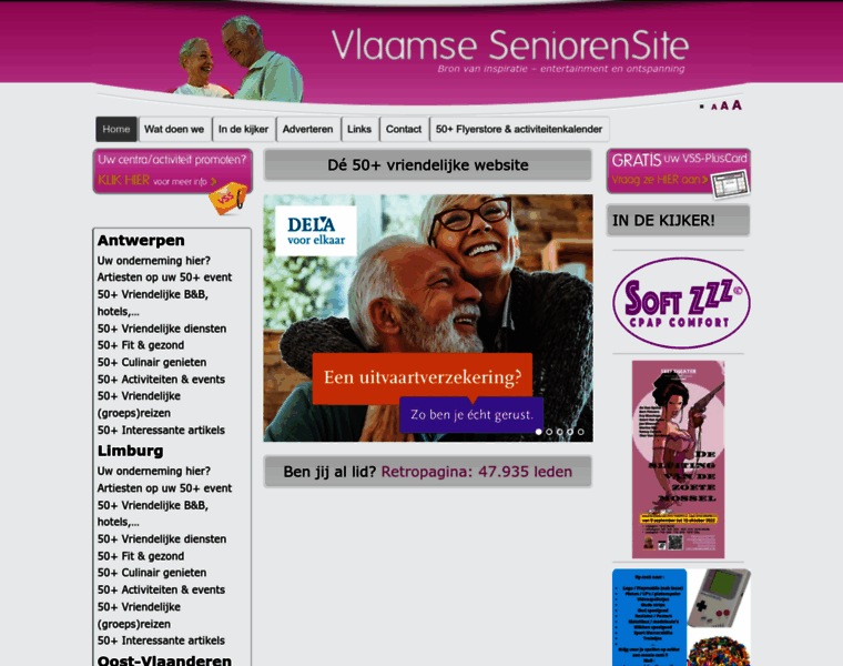 Vlaamse-seniorensite.be thumbnail