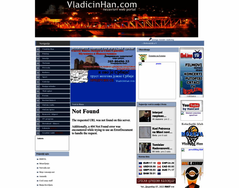 Vladicinhan.com thumbnail