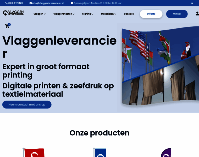 Vlaggenleverancier.nl thumbnail