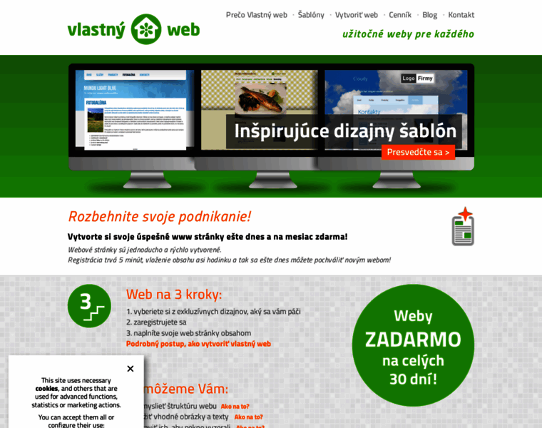 Vlastnyweb.sk thumbnail