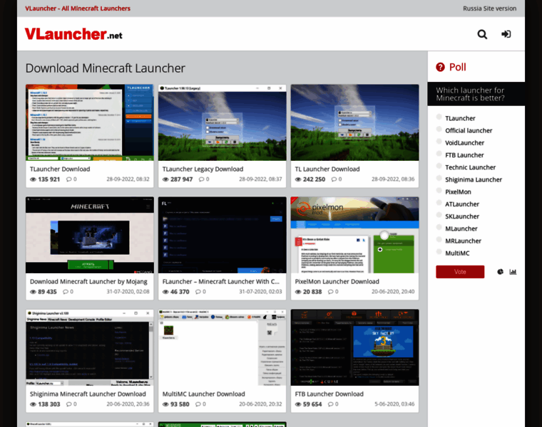 vlauncher.net at WI. Download Minecraft Launcher — VLauncher