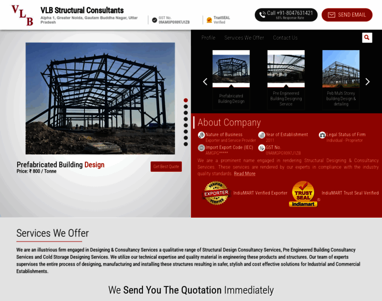 Vlbstructuralconsultant.com thumbnail