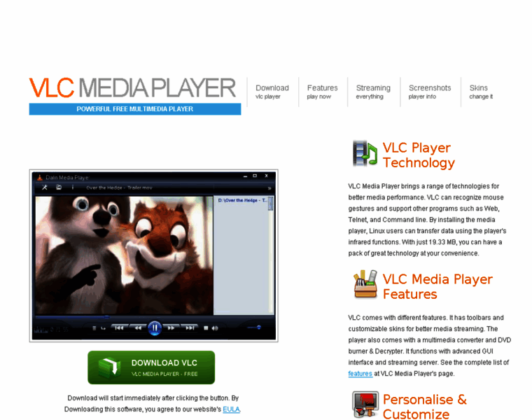 Vlcmediaplayer.net thumbnail