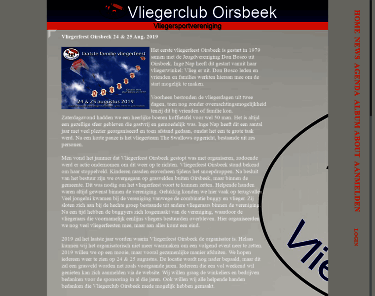 Vliegerclub-oirsbeek.nl thumbnail