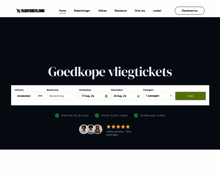 Vliegtickets.com thumbnail