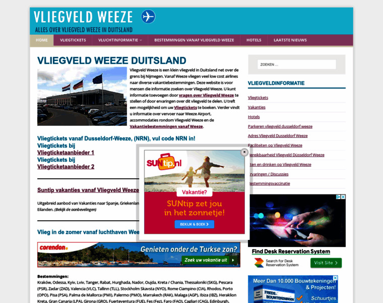Vliegvelddusseldorfweeze.nl thumbnail