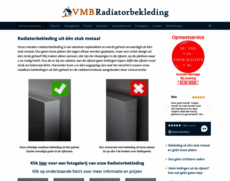 Vmb-radiatorbekleding.nl thumbnail