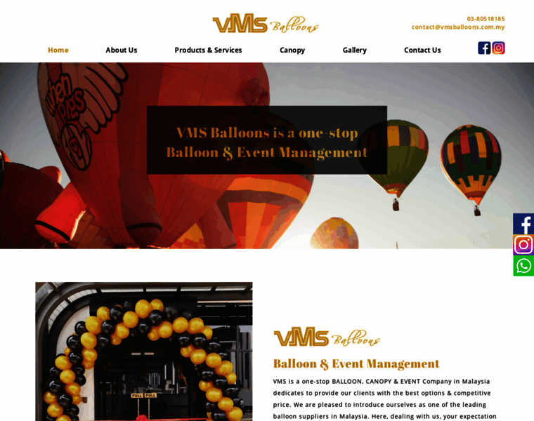 Vmsballoons.com.my thumbnail