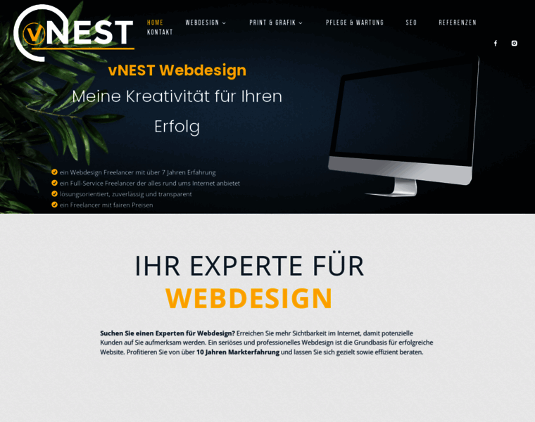 Vnest-webdesign.com thumbnail