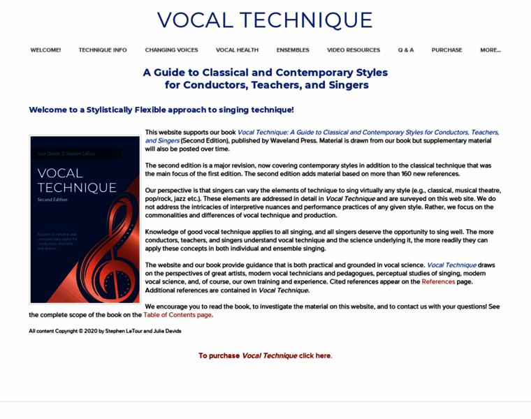 Vocaltechnique.info thumbnail
