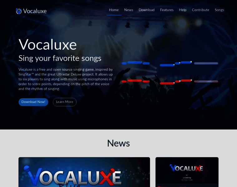 Vocaluxe.org thumbnail