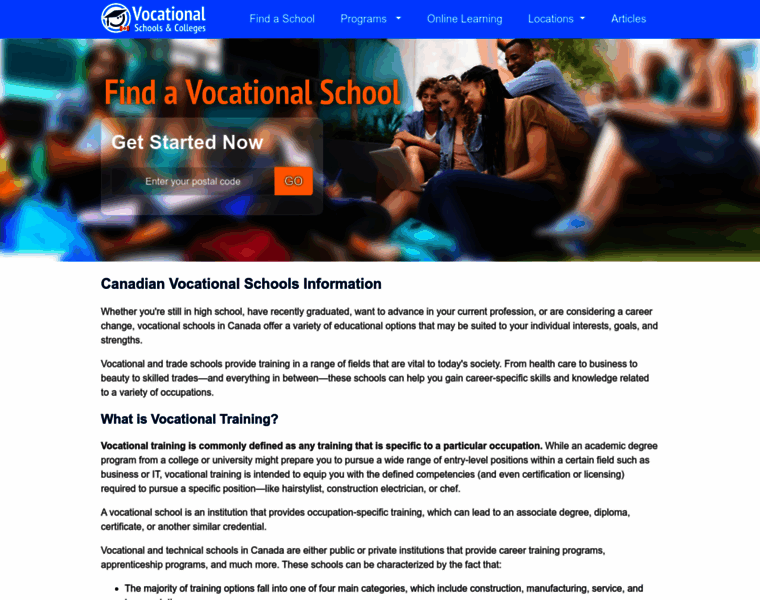 Vocationalschools.ca thumbnail
