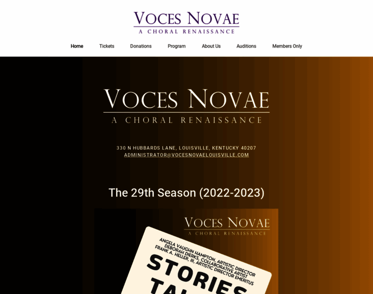 Voces-novae.org thumbnail