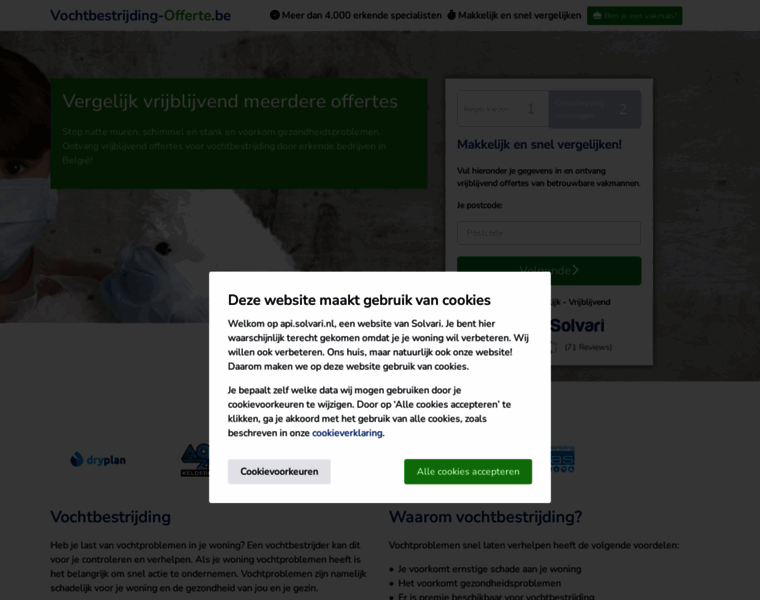 Vochtbestrijding-offerte.be thumbnail