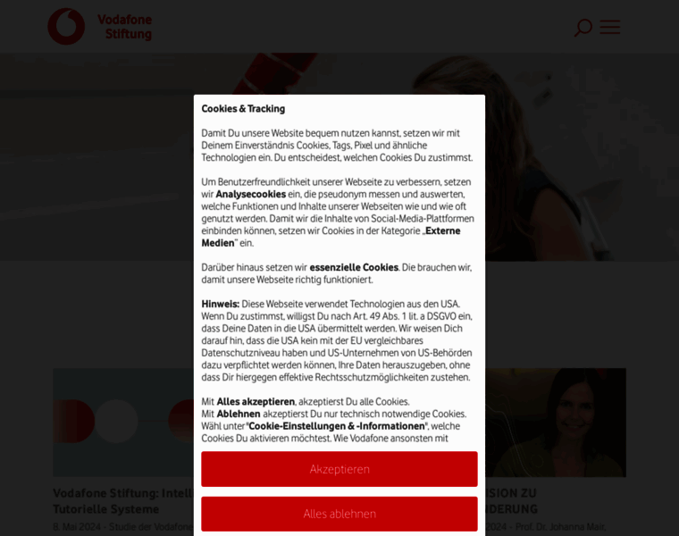 Vodafone-stiftung.de thumbnail