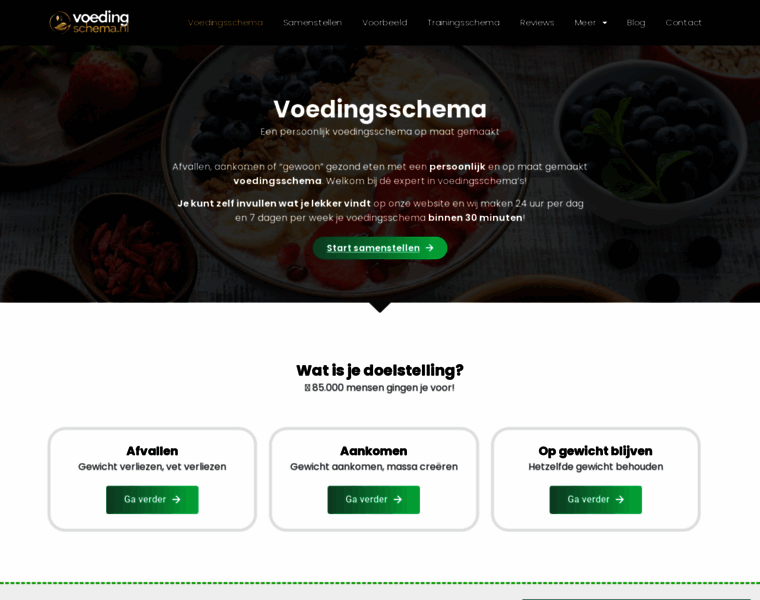 Voedingschema.nl thumbnail