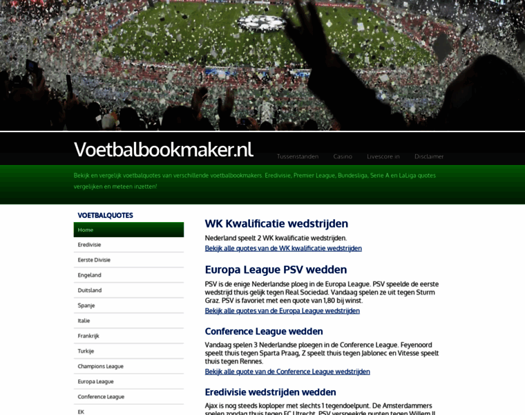 Voetbalbookmaker.nl thumbnail