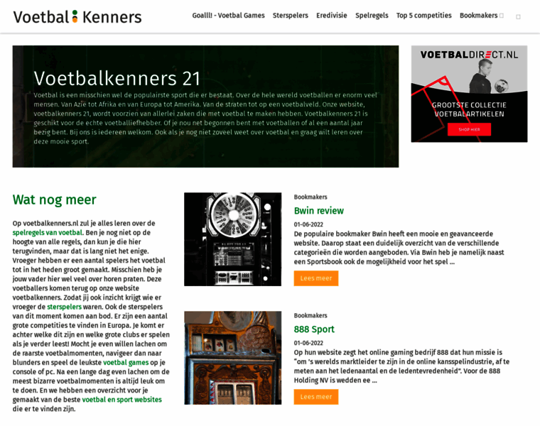 Voetbalkenners.nl thumbnail