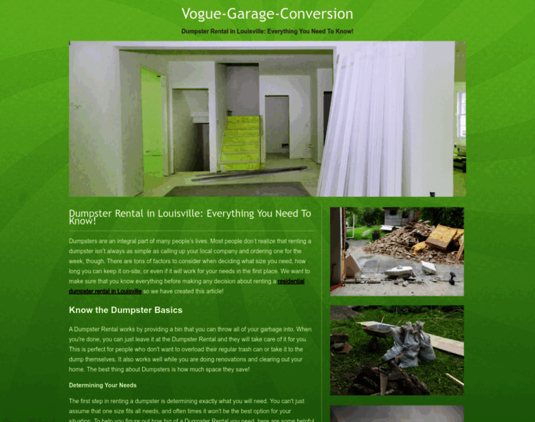 Vogue-garage-conversion.co.uk thumbnail