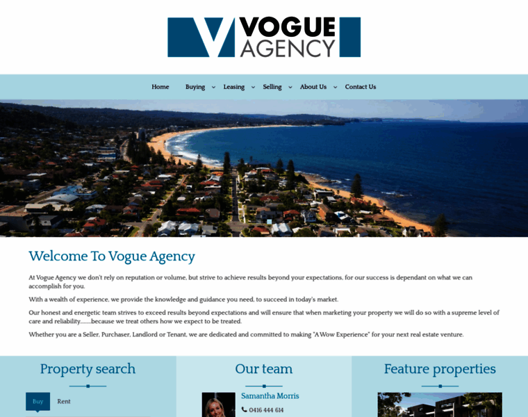 Vogueagency.com.au thumbnail