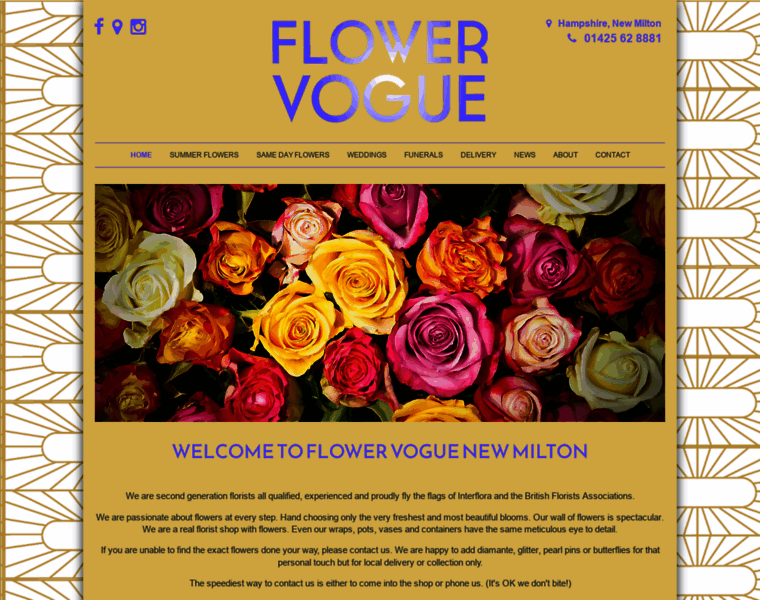 Vogueflowers.co.uk thumbnail