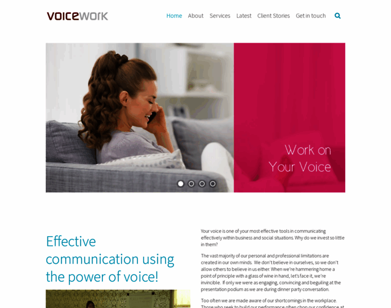 Voice-work.co.uk thumbnail