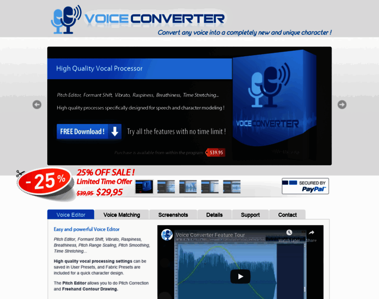Voiceconverter.net thumbnail