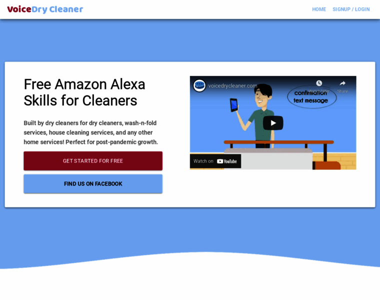 Voicedrycleaner.com thumbnail