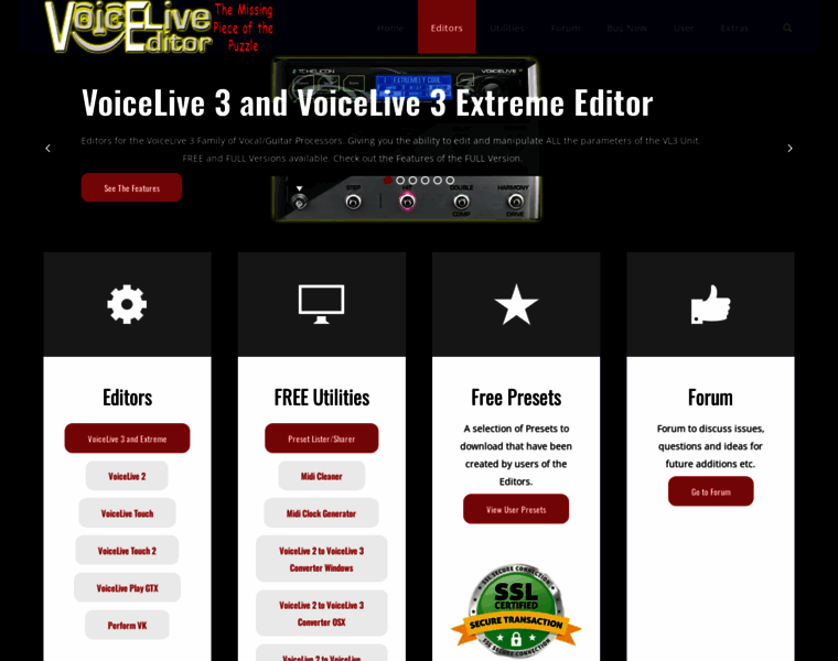 Voiceliveeditor.com thumbnail