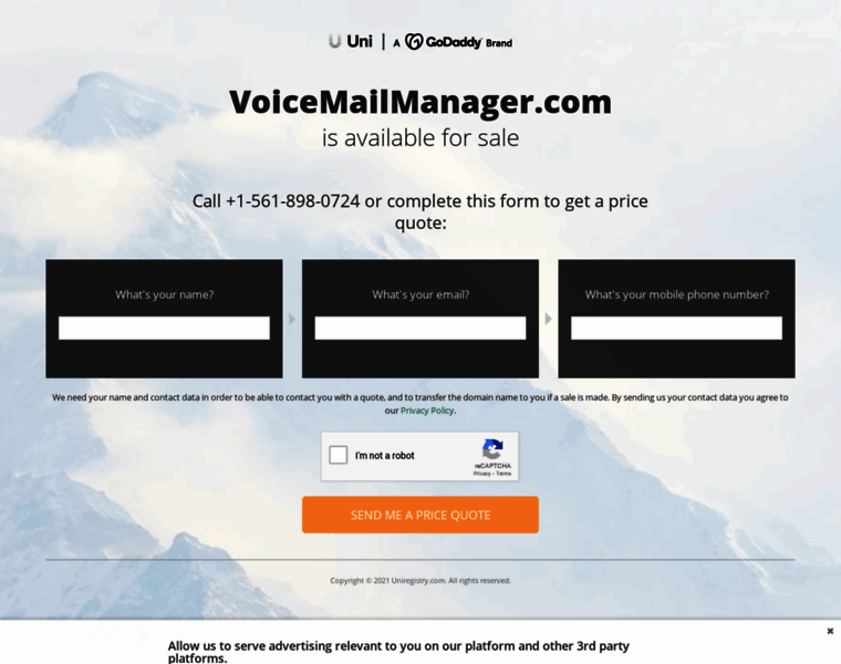 Voicemailmanager.com thumbnail