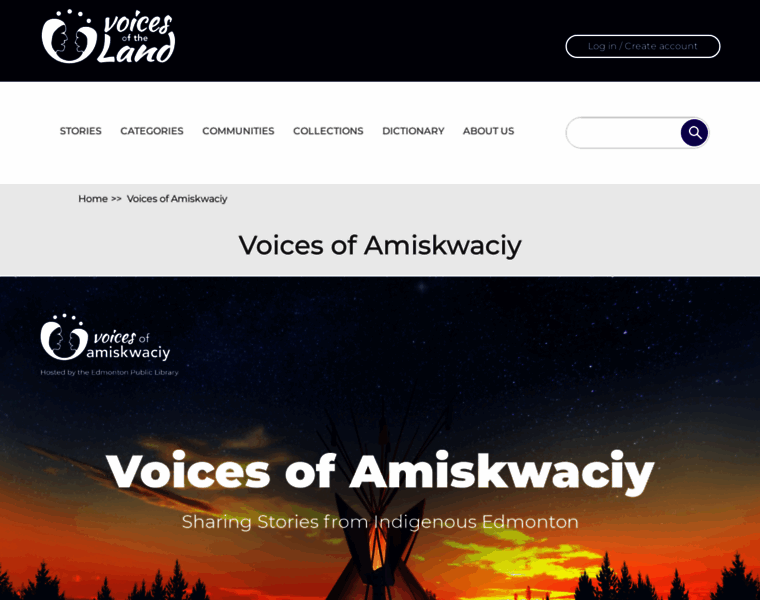Voicesofamiskwaciy.ca thumbnail