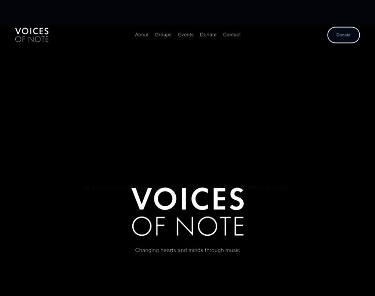 Voicesofnote.org thumbnail