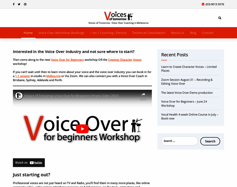 Voicesoftomorrow.com.au thumbnail