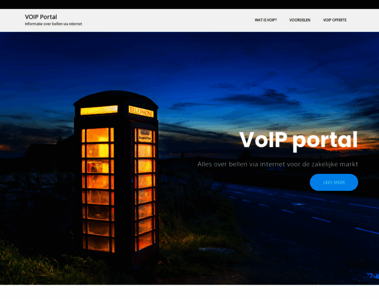 Voipportal.nl thumbnail Voipportal.nl thumbnail