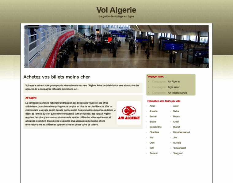 Vol-algerie.info thumbnail