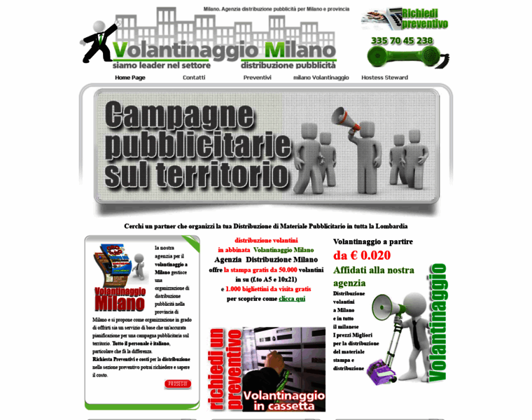 Volantinaggiomilano.info thumbnail