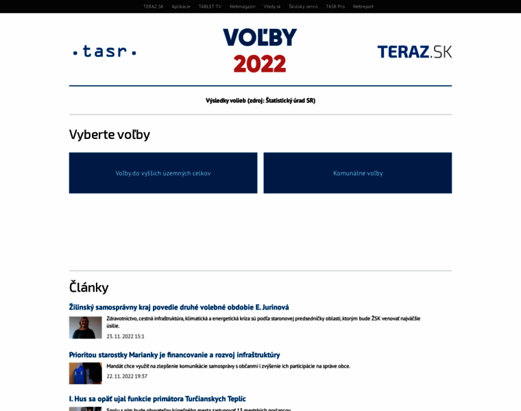 Volby.teraz.sk thumbnail