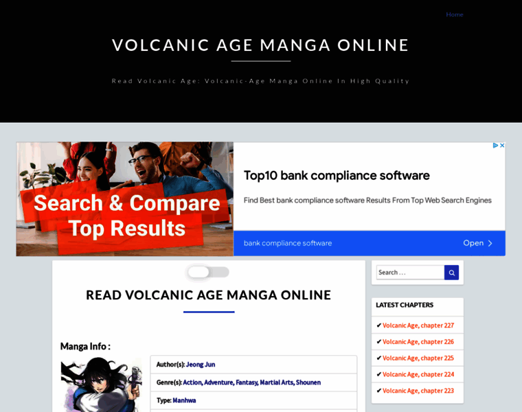 Volcanicage.com thumbnail